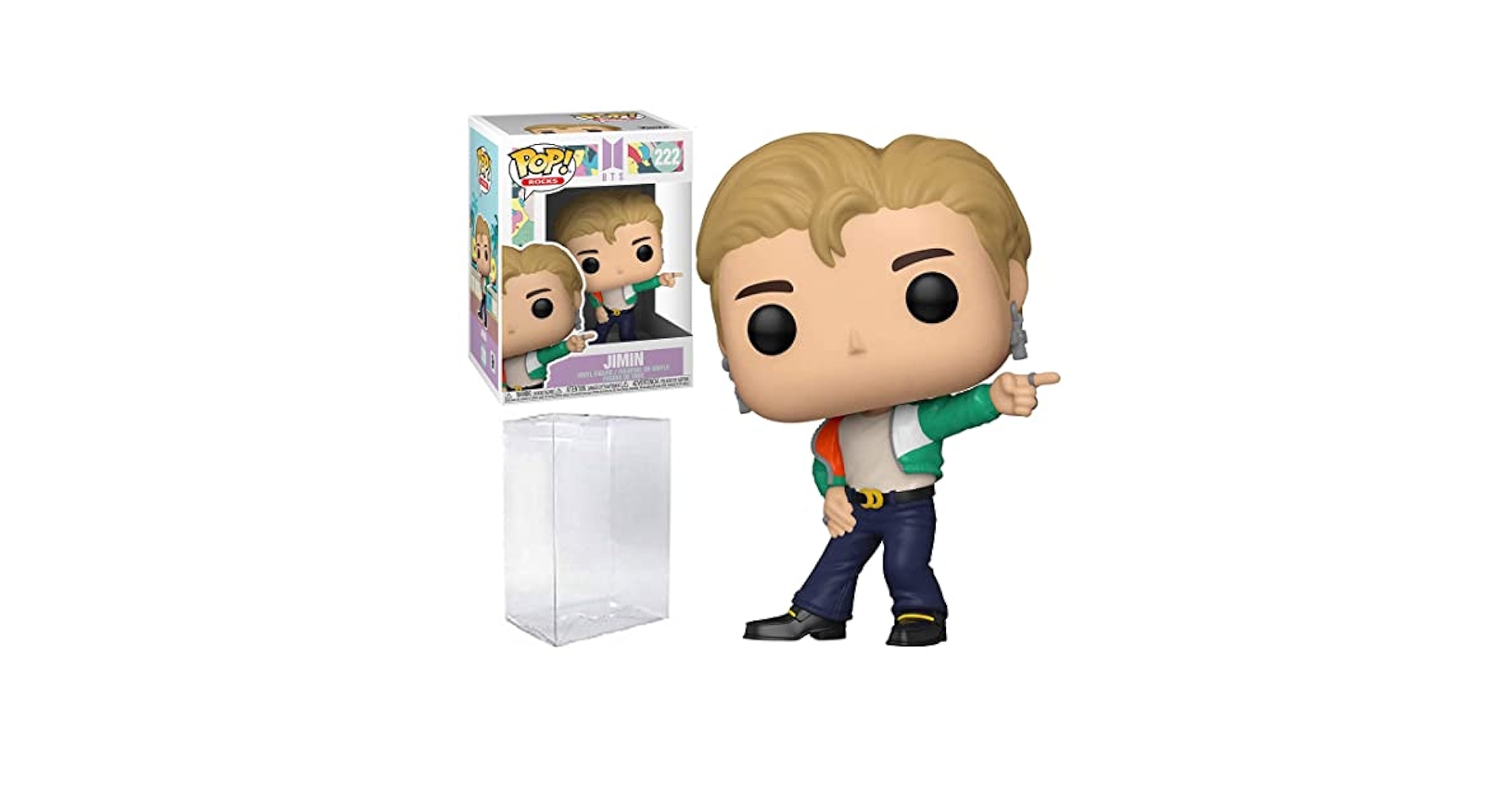 Amazon.com: BTS Dynamite - Jimin Vinyl Figure #222 (Includes
