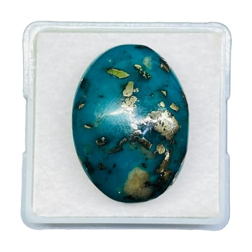 18.10 Cts Natural Turquoise 21x16mm Oval Top Quality Loose Untreated Gemstone