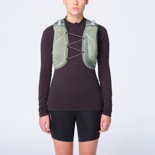 Gilet de Running Salomon Active Skin 8 Set Laurel WreathLily Pad Femme - vue 5