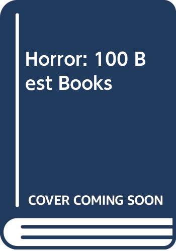 Horror: 100 Best Books 0450566390 Book Cover