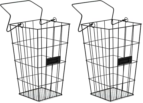 Trademark Innovations Metal Wire and Mesh Hanging Utensil and Storage