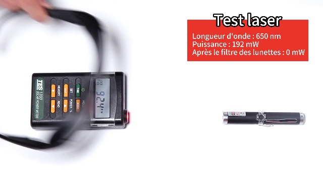 Lunettes Protection IPL/Laser 200-2000nm - Pour Épilation, Lumière Rouge - UV-C - Red Mitochondria