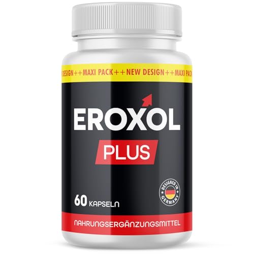 Eroxol Plus Kapseln | für mehr Leidenschaft | für aktive Männer | 60 Kapseln Inhalt