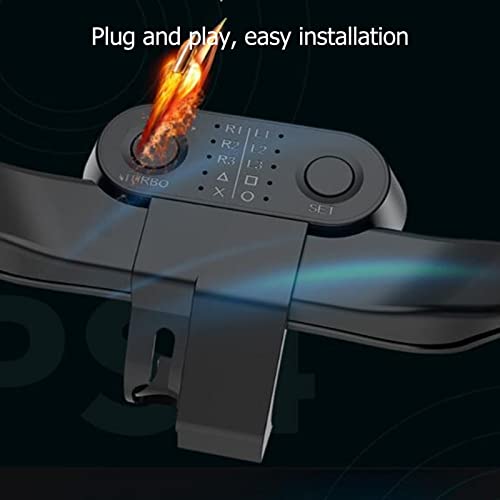 Luqeeg LUQEEGCU80X495NZ8427 Controller Paddles Multifunction Ergonomic 10 Key Mappings Back Attachment For Ps4 Controller thumb #5