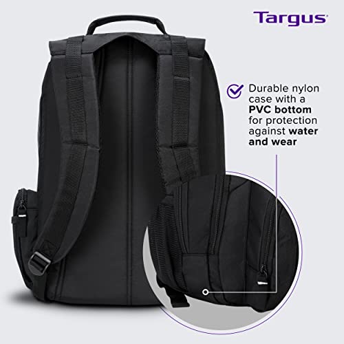 Targus-Laptop-Backpack-for-Laptops-up-to-16-inches-Water-Resistant-Travel-Backpack-for-Business-Commuters-School-Bag-College-Computer-Backpack-for-MenWomen-Large-Backpack-Travel-Gifts-Black-CVR600
