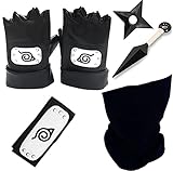 Geschenkideen: Kakashi-Masken und Yokomura Rollenspiel-Naruto-Stirnbänder eignen sich für viele japanische Comicfiguren und sind besondere Rollenspielgeschenke für Erwachsene und Kinder, die perfekt zu deinem Ninja-Kostüm passen.