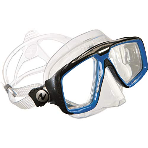 AQUALUNG Look HD Look HD - Maschere, Silicone Trasparente/Blu, Unica