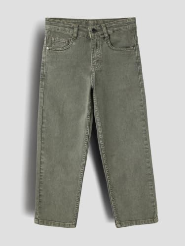 Image of Urbano Juniors Boy's Loose Baggy Fit Washed Denim Jeans Stretchable