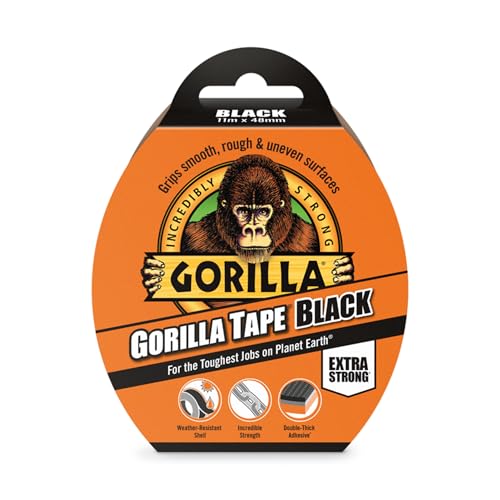 Price comparison product image Gorilla Tape Black 11m