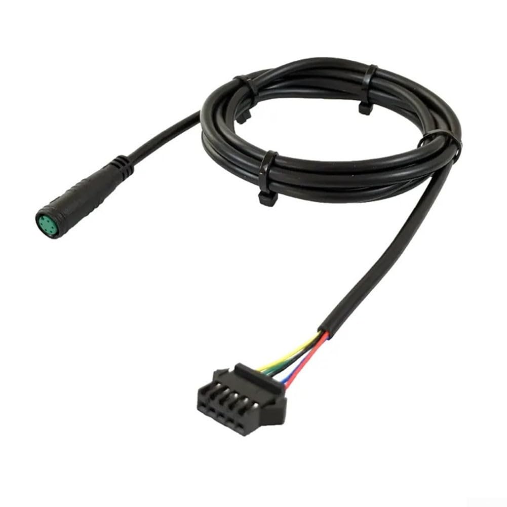 Besttoolifes For KT Series Display Cable To SM Connector 140Cm Electric Bike LCD Screen Adapter Wire 5-Pin Conversion Cord For E-Bike Components