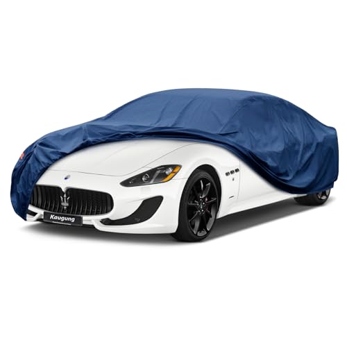 Image of Kaugung Heavy Duty Car Cover Custom Fit Maserati GranCabrio (2010-2025),Waterproof All Weather Resistant Outdoor Sun Rain Dust Snow Protection with Anti-Theft Lock.(USA Warehouse,Within 3-7 Days)