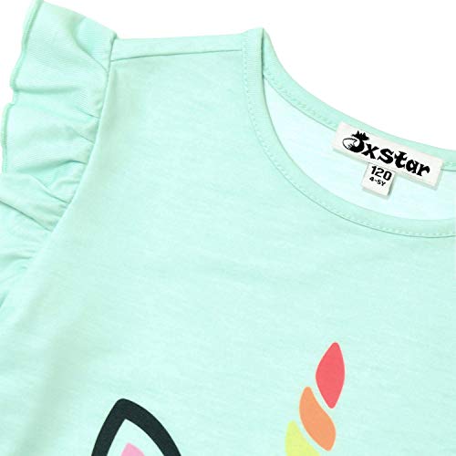 Unicorn Pjs Sets For Toddler Girls 3T 4T Pajamas Little Kids Cotton Sleep Shirt #TOP2