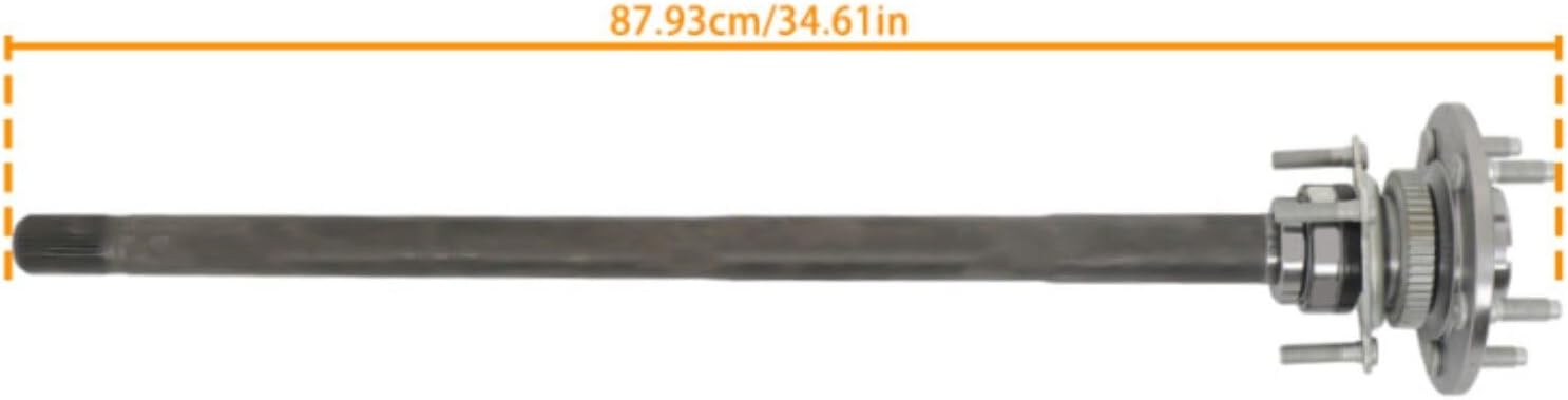 Rear Axle Shaft Assembly Passenger Side 68003558AA Replacement for Wrangler Rubicon 2007-2017 Wrangler JK Rubicon 2018