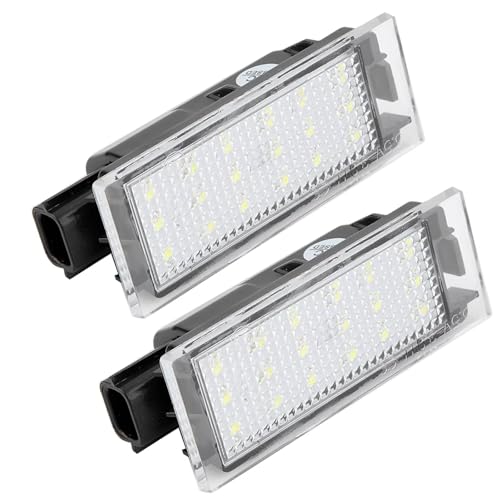 Luces matrícula Megane para solucionar bombillas fundidas y pasar la ITV sin problemas