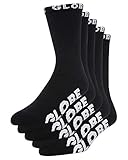 globesailor travel Pack de 5 Calcetines Globe Blackout para 5 skarpet męskich, czarne, FR