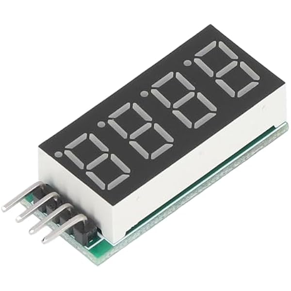4-Cyfrowy 7-segmentowy 4-Cyfrowy I2C, moduł LED LED Cyfrowy moduł Wyświetlacza moduł Rurowy moduł Wyświetlacza LED Interfejs I2C DC 5V/3.3V DM43B04