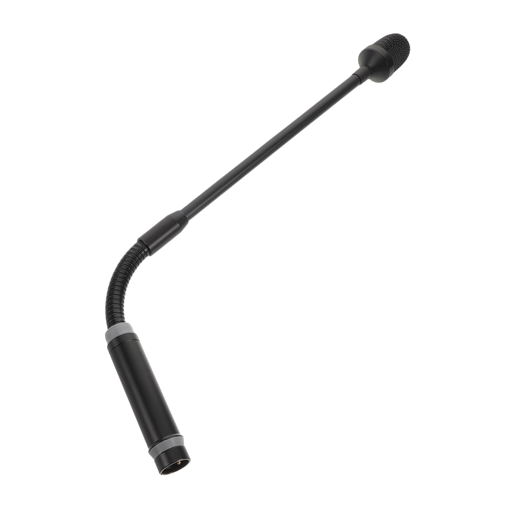 OFFSCH Gooseneck Microphone for Audio Mixer Pin XLR Dynamic Mic with Flexible Angle Metal Hose for Live Performances Meetings and Professional