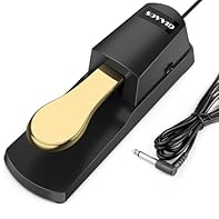 Upgraded Design, Better Sound: Sovvid sustain pedal has upgraded high-quality spring and cushion to reduce the click noise. Achieving the best sound quality, enrich your digital piano tone Widely Application and Compatibility: Sovvid Universal keyboa...