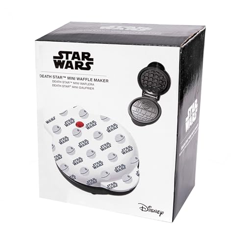 Uncanny Brands Death Star Mini Waffle Maker - Star Wars Small Kitchen Appliance - Thumbnail 7
