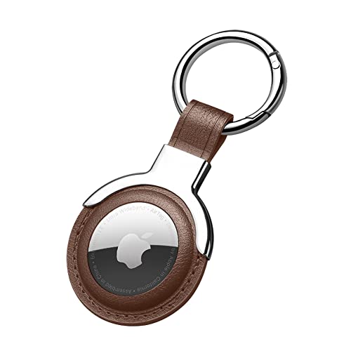 Sichy Funda Protectora para AirTags, AirTags Loop Holder Air Tag Key Ring Cases Air Tags Funda Protectora Airtag Key Chain Loop Holders para Equipaje Perro Gato Pet Collar Cover