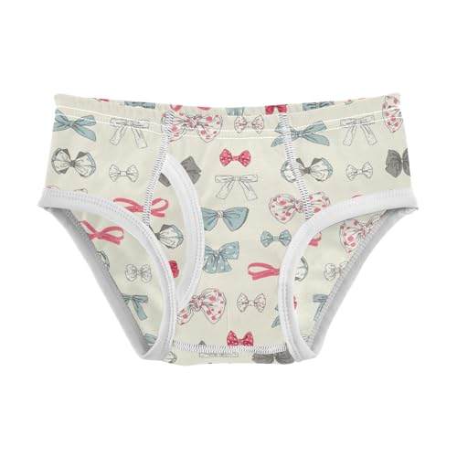 Boys' Exclusive Briefs Toddler Underwear 95% Combed Cotton Boxerbriefs 2T Bow Pattern with Varied Designs 11
