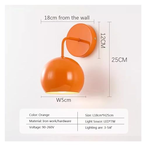 Lampe porche LED moderne lumière blanche pour une lecture de lit nette