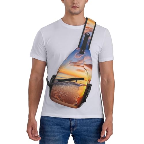 Manos libres bolso cruzado para pecho negro estilo urbano miniatura 7
