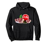 Diseño único y original Foto De Fruta De Granada Sudadera con Capucha