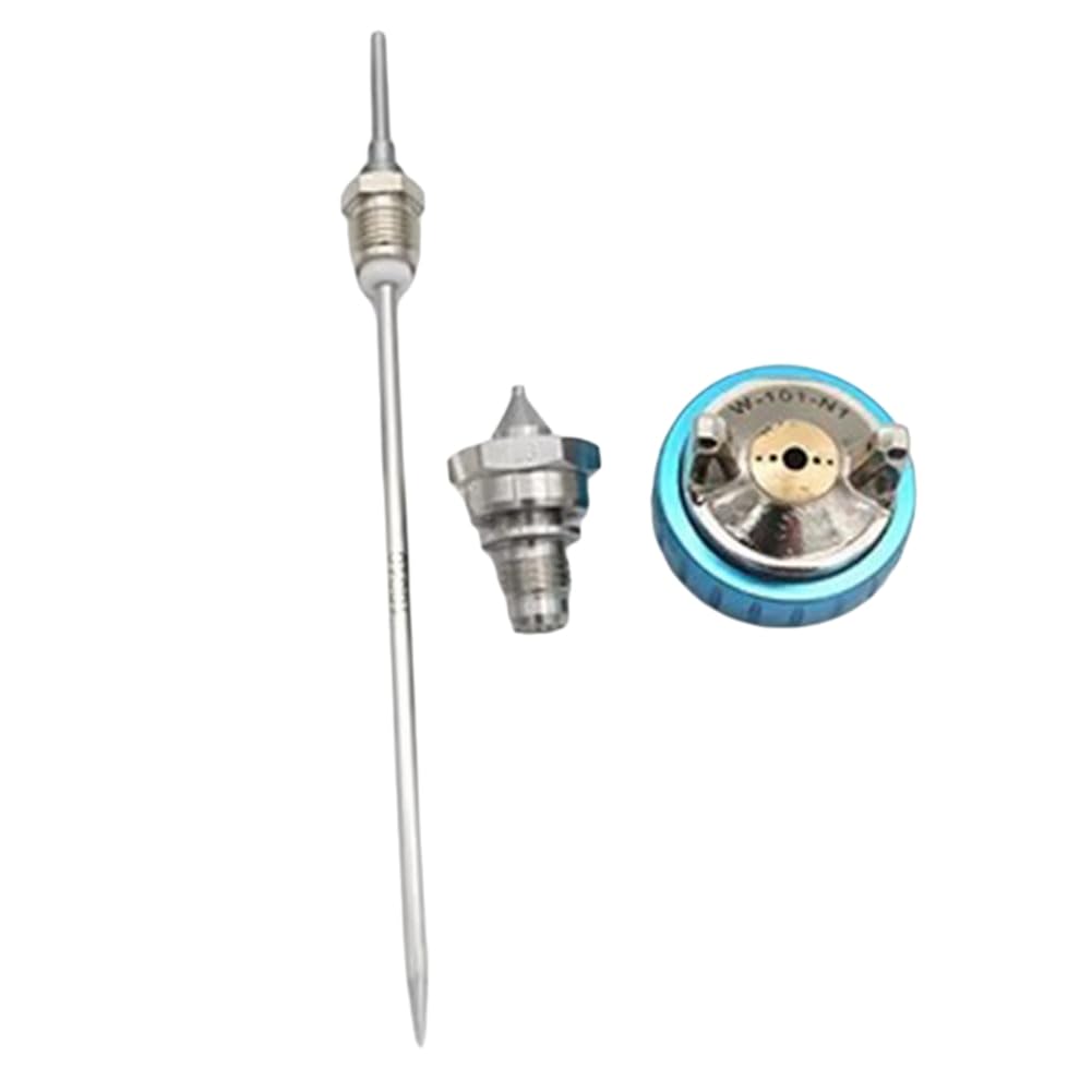 Ijsdnvjndx As Shown W-101 - Nozzle Kit Nozzle Needle And Nozzle Cap W101 Hvlp -Feed Paint Nozzle Air - Parts 1.8Mm