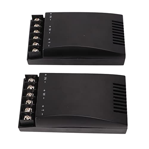 2Pcs Car o Crossover 2 Way 100W Output 12V Cor Vehicle Multi Channel amplifiers2 Way Crossover Car Crossover Car Speaker Crossover Car o
