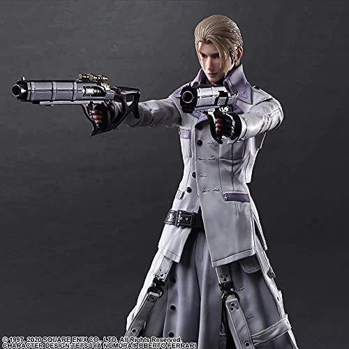 Square Enix Final Fantasy Vii Remake: Rufus Shinra Play Arts Kai Action Figure #TOP4