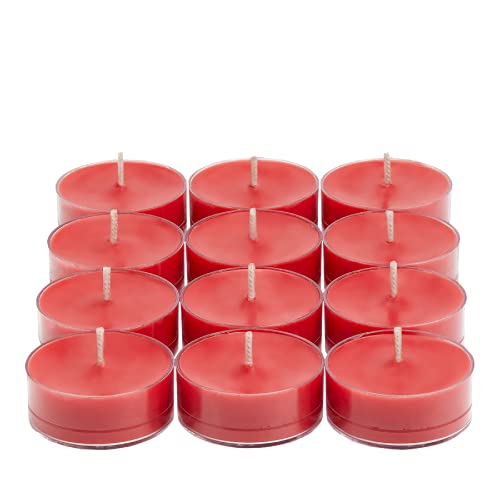 Claire Burke Applejack & Peel Tea Lights, Fall Scented Candles (1 Pack, 12 Tealights 0.5 Oz) #TOP1