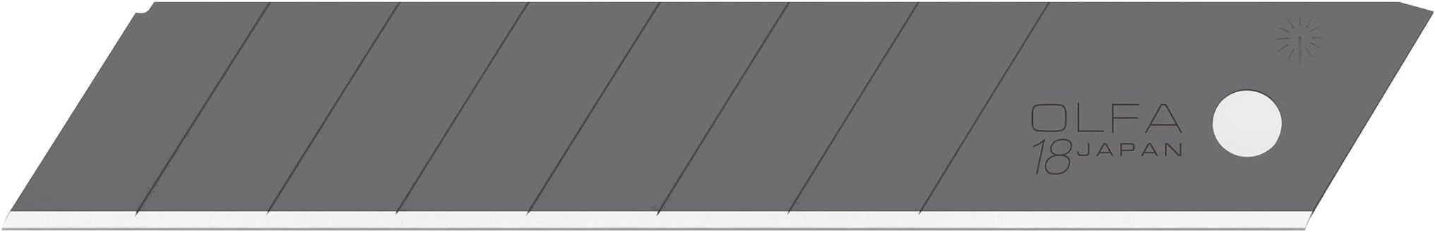 OLFA 18mm Heavy-Duty Ultra-Sharp, Snap Off Replacement Blades, 50 Blades 400 segments LBB-50B - Snap-Off Utility Knife Replacement Blades, 25% Sharper than Silver, Fits most 18mm Utility Knife