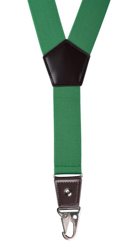 Image of Suspenders for Men with Snap Hooks Adjustable 1.4 inch Wide