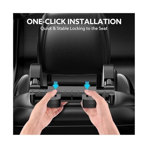 Soporte lumbar de cuero ajustable para asiento de auto beige miniatura 5