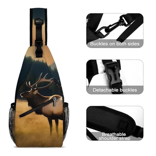 Mochila cruzada tipo sling para hombre y mujer miniatura 3
