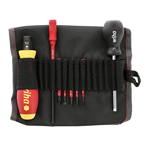 Image of Wiha 28791 8 Piece Insulated TorqueVario-S and SlimLine Blade Set