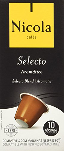 Nicola Selecto, Cápsulas de café - 10 de 10 (Total 100 cápsulas)
