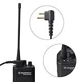 HYS Walkie Talkie Earpiece, Covert Air Tube, PTT with Micrphone, Security Headset Compatible with Motorola CP040 DP1400 GP300 Two Way Radio (TB03M-2) - Image 6