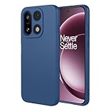 COMAKU Liquid Silicone Hülle für OnePlus 15 Hülle, Premium Silikon stoßfeste Handyhülle mit [Weichem, Kratzfestem Mikrofaserfutter] für OnePlus 15 - Blau