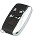 Replacement Remote Keyless Fob Key Case ( Shell ) For Jaguar XJ XJL XF