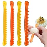 4 PACK Fancy Cut Eggs Cutters, Fancy Cooked Eggs Cutter Multi-functional Household Egg Cut Flower Shaper, Exquisite Kitchen Accessories, Easy to Clean (2 Shapes)