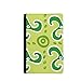 Produktbild beatChong Grüne Spirale Dart Mexiko Totems Antike Kultur-Pass-Halter Travel Wallet Abdeckungs-Fall Karten-Geldbeutel