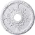 Ekena Millwork CM18SE Antioch Ceiling Medallion, 18"OD x 3 1/2"ID x 1 3/8"P (Fits Canopies up to 3 1/2"), Factory Primed