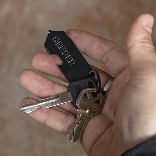Gerber Gear Shard Keychain 3-in-1 Multitool, Clips to Pocket or Keychain with Bottle Opener, Package Opener, and Cross Driver, EDC Gear for Everyday Carry - image 9