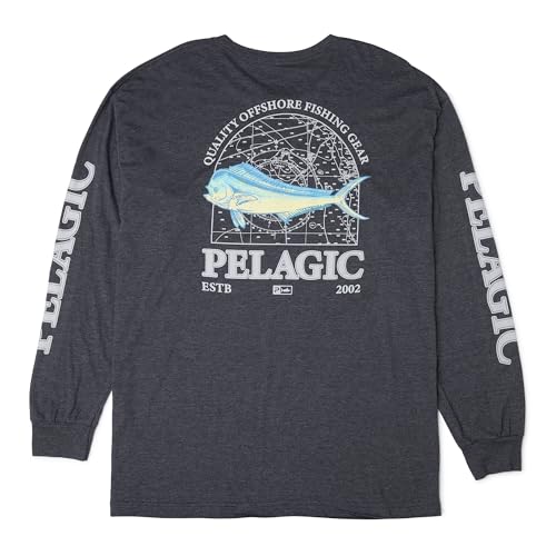 PELAGIC Mapped Mahi LS T-Shirt