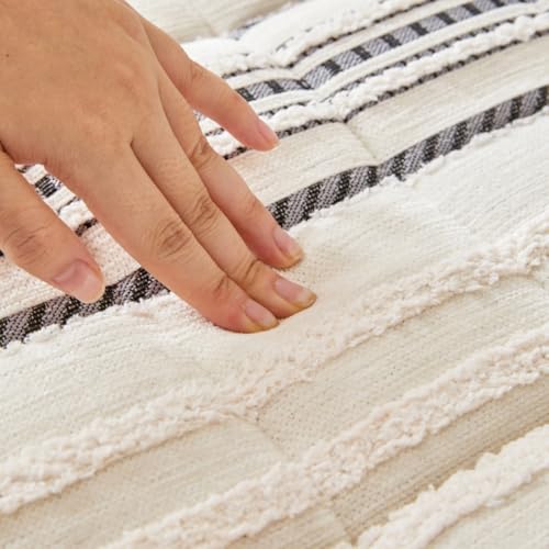 Housse de canapé chic et protège-coussin de haute qualité gris 60X210cm - 4