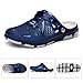NANOXUEW Men's Perforated Shoes Fashionable Casual Sandals Breathable Soft Shock-absorbing, non Slip Slippers Outdoor Beach Swimming Pool Courtyard., 8, Blue