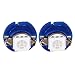 cciyu 20 Pack Car T5 B8.4D 5050 1SMD LED Lamps Dashboard Side Indicator Lights (blue)