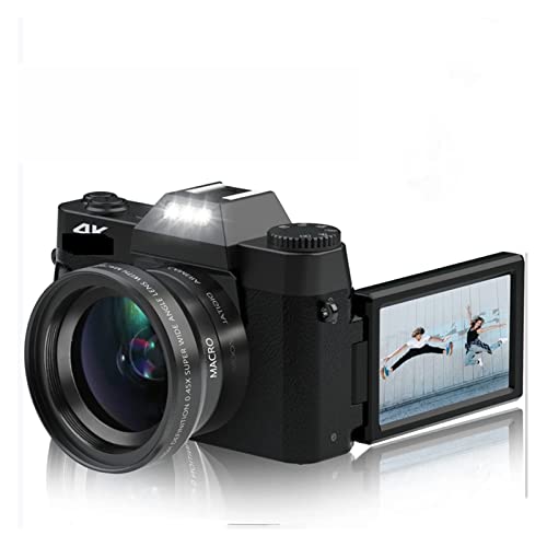 Caméscope 4K rétro avec selfie 48MP et écran rabattable - 2